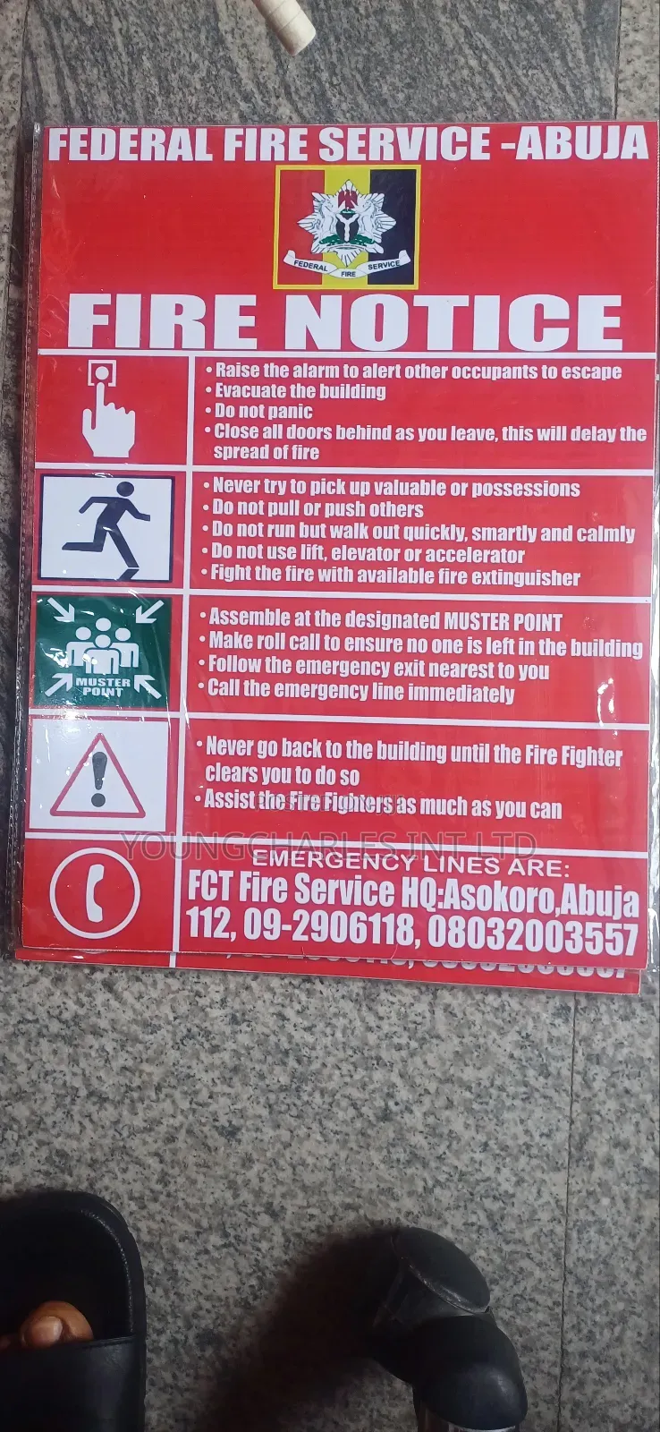Federal Fire Notice