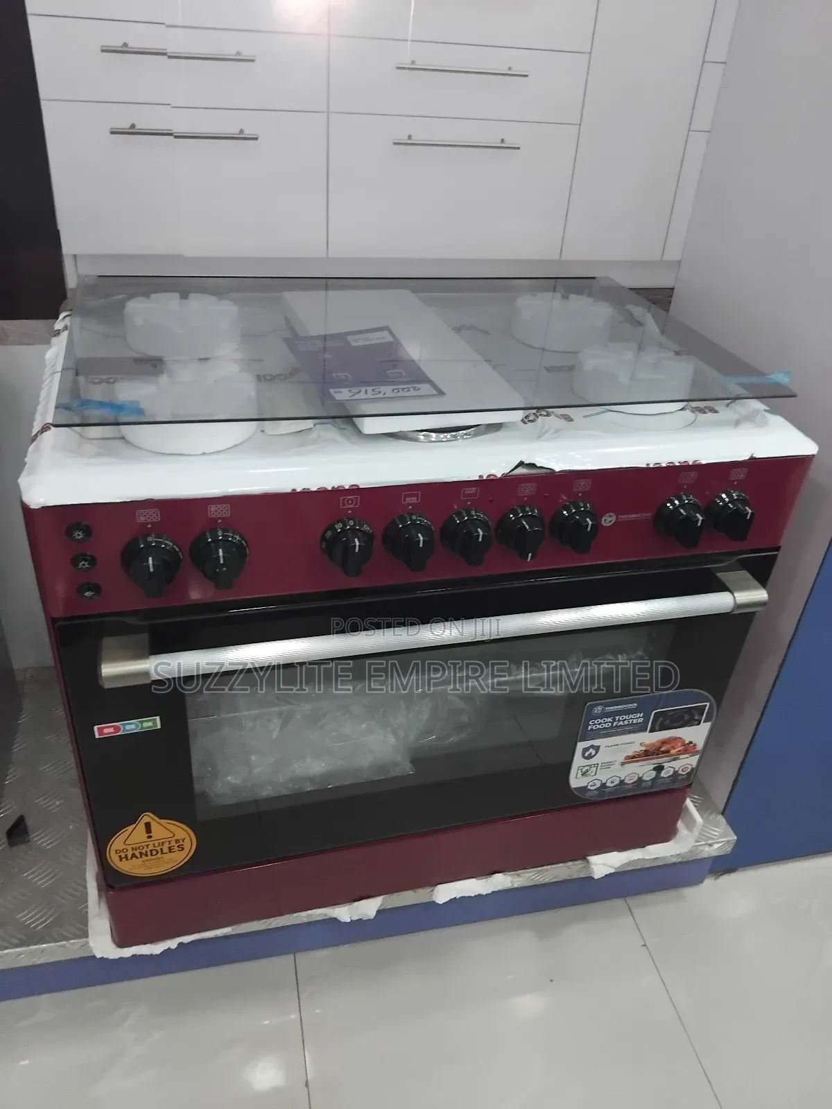 60 by 90 5burner Standing Gas Cooker Haier Thermocool