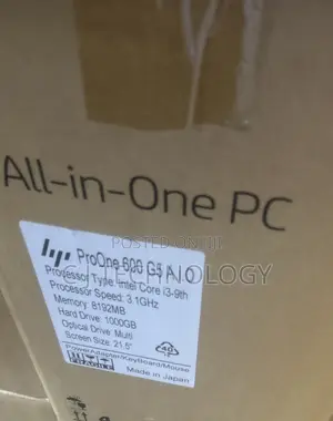New Desktop Computer HP ProOne 600 8GB Intel Core I3 HDD 500GB