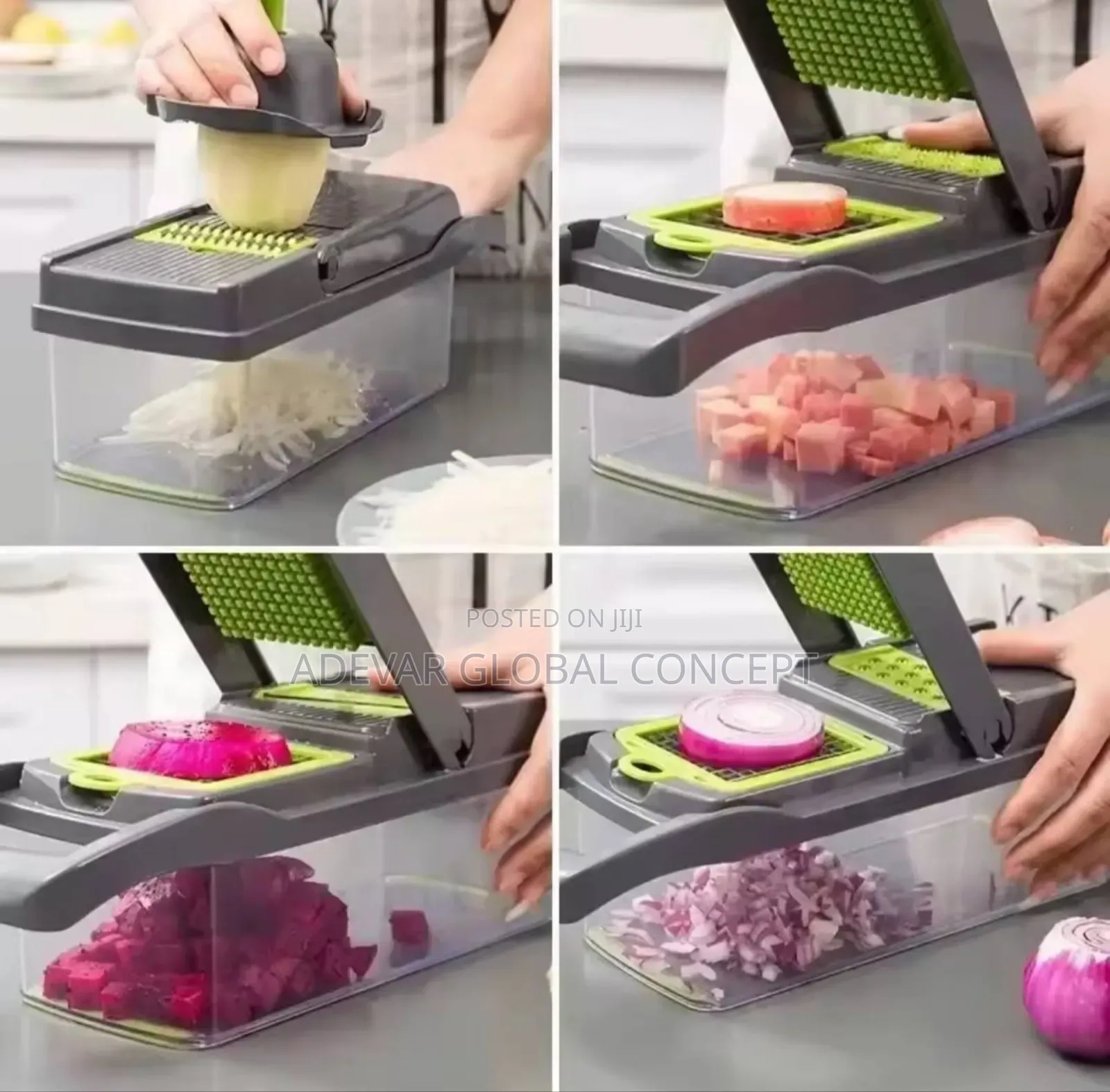 Multifunctional Vegetable Cucumber Slicer, Egg Strainer
