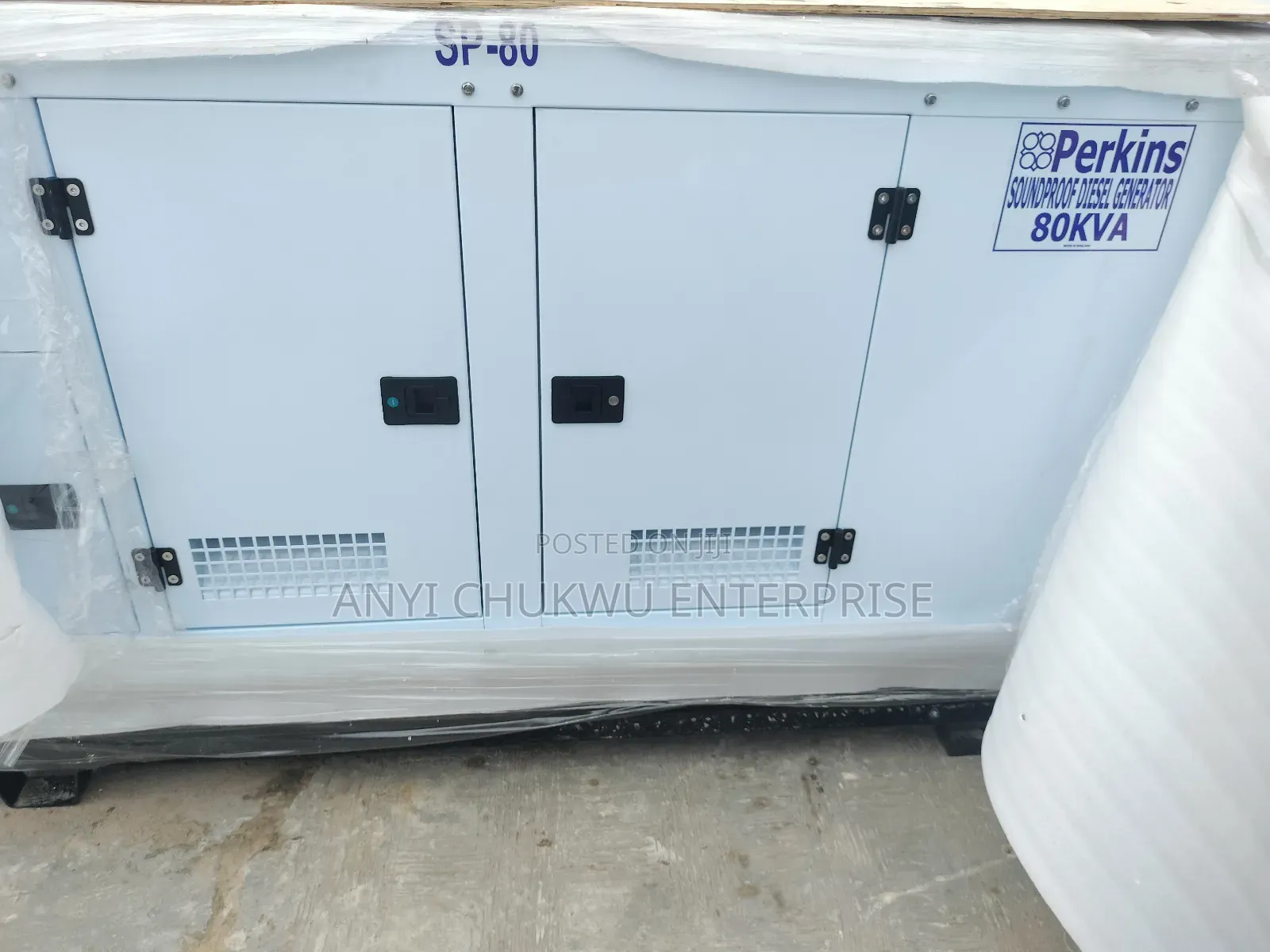 England Perkins Generator 80kva
