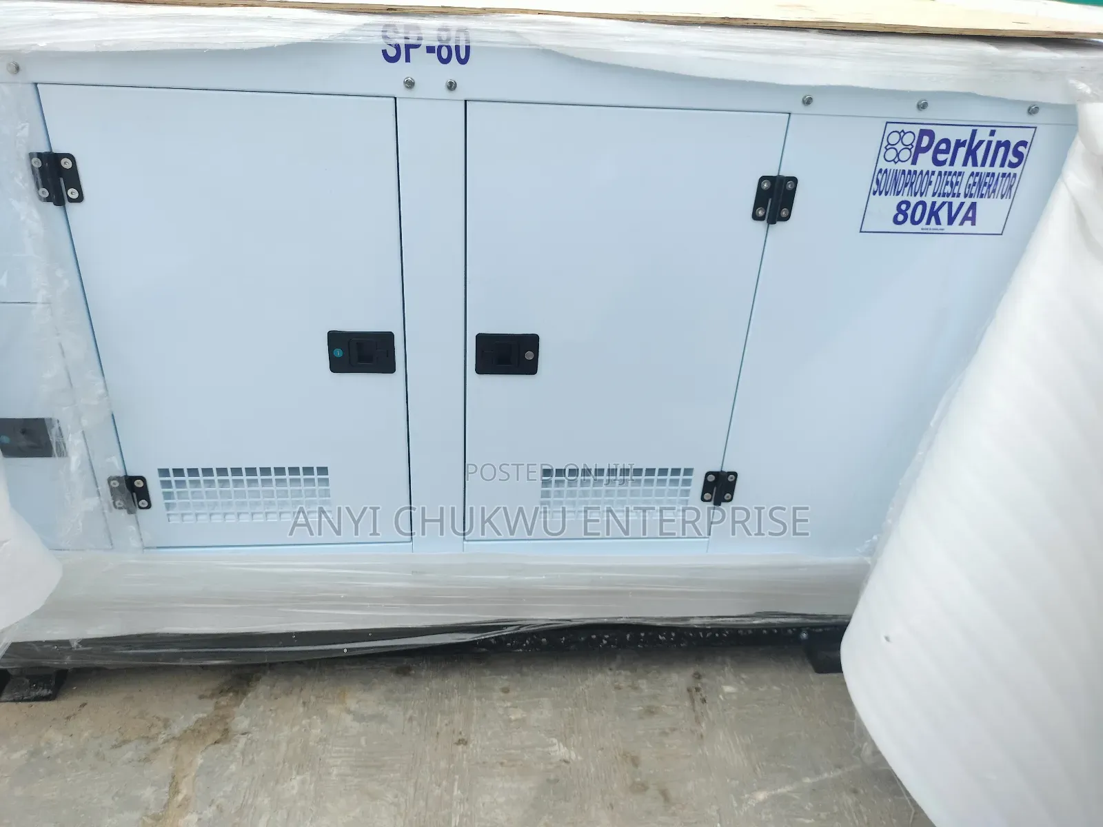 England Perkins Generator 80kva