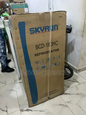 Skyrun 160l Double Door Fridge –Fast Cooling, Sleek Finish