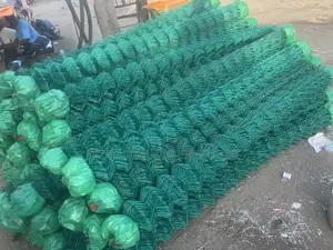 P v C Coated Chain Link Perimeter Fencing