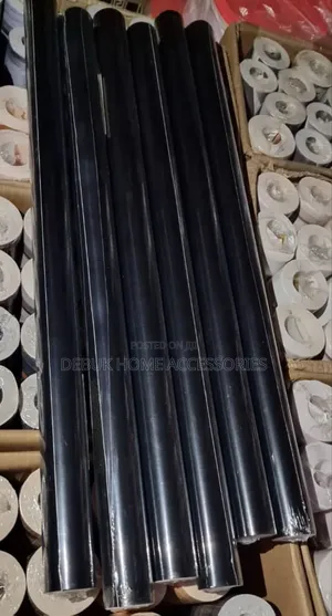 Plain Black Self Adhesive Stickers