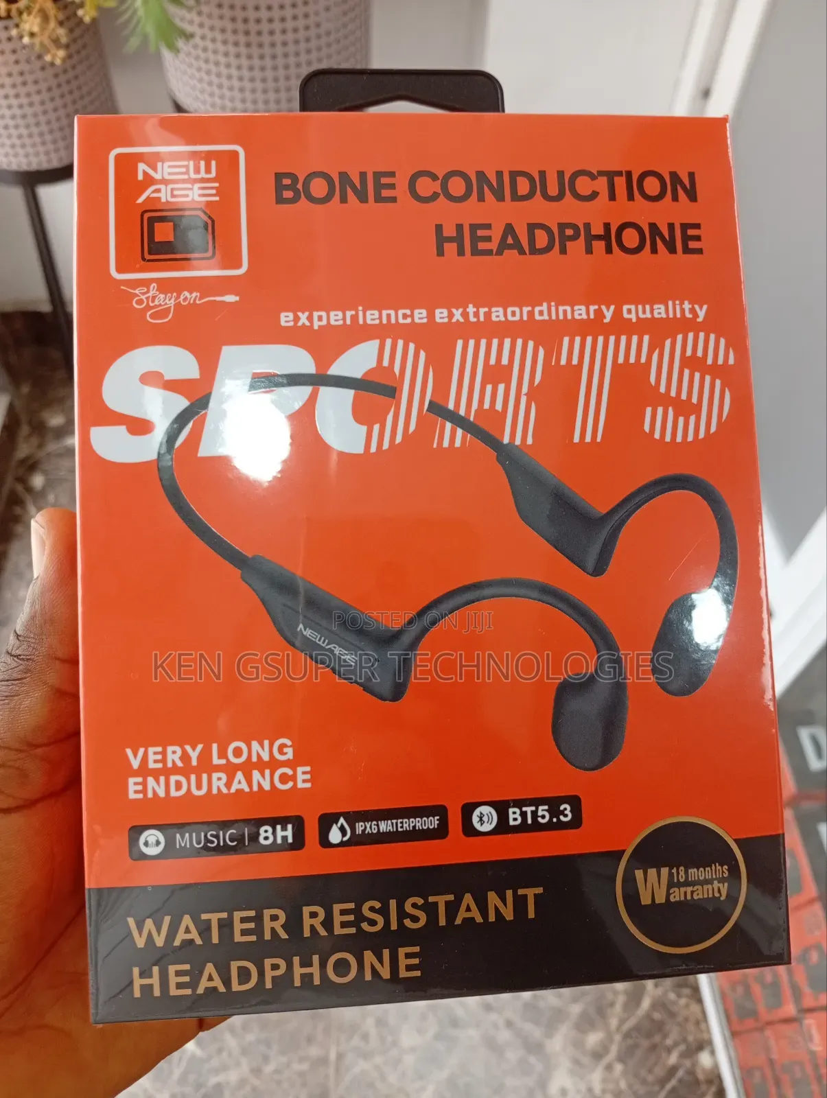 Newage Bone Conduction Headphone