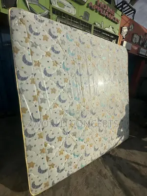 7ft by 7ft by 10inches Green Esrth Semi Orthopedic Mattress