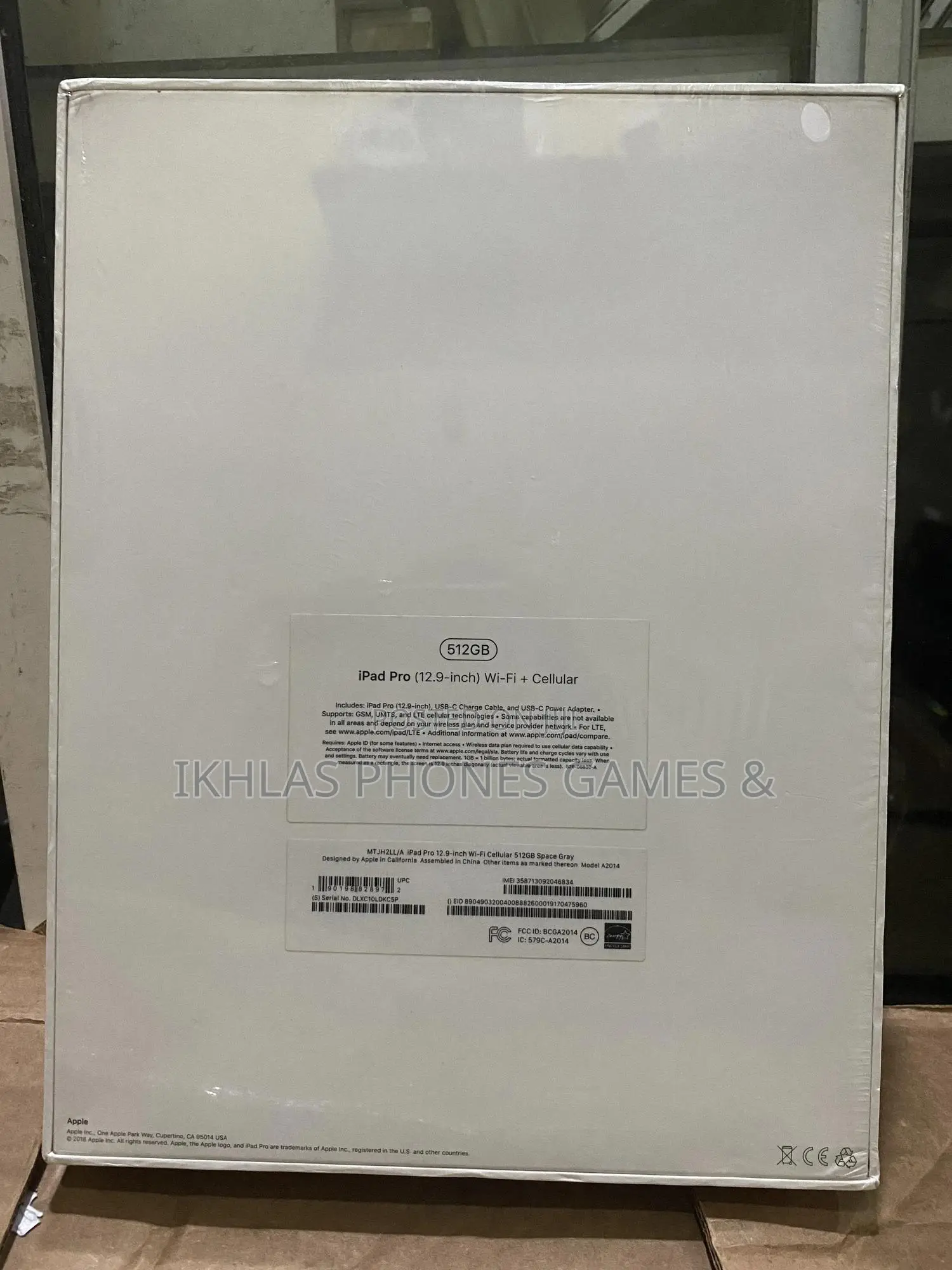 New Apple iPad Pro 12.9 (2018) 512 GB