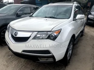 Acura MDX Advance Package SUV AWD (3.7L 6cyl 6A) 2012 White