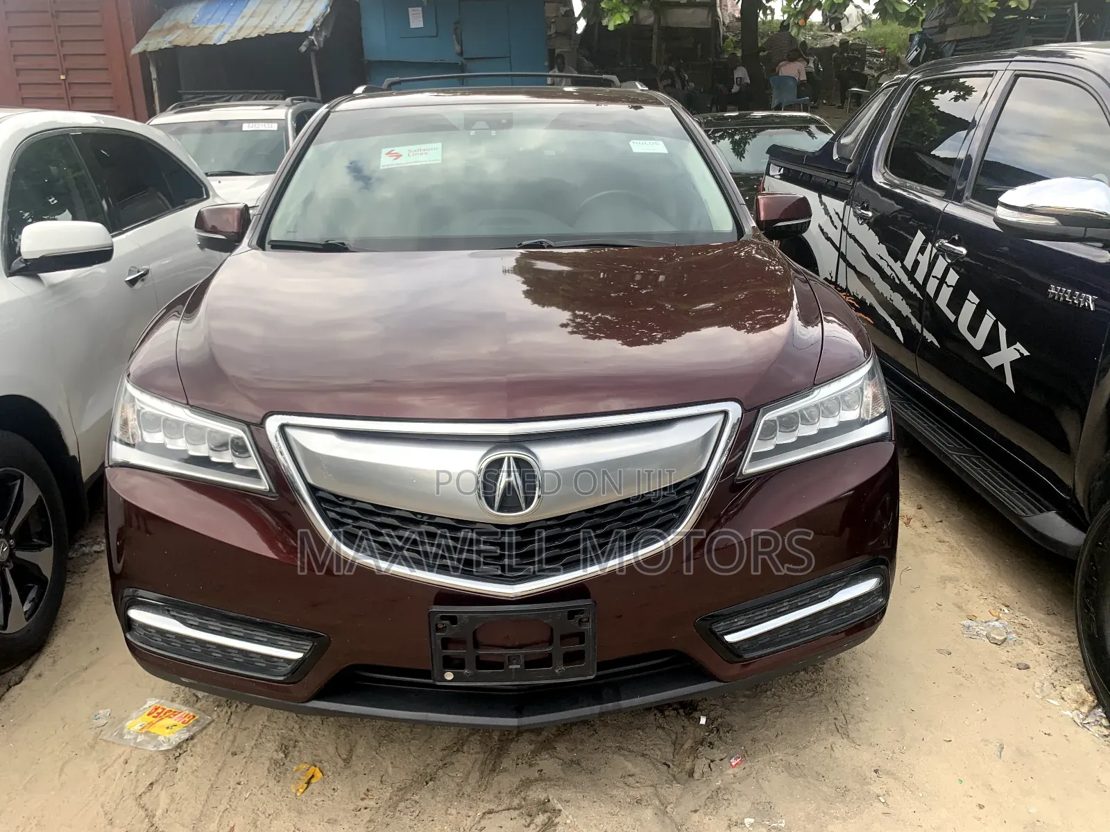 Acura MDX 2015 Red