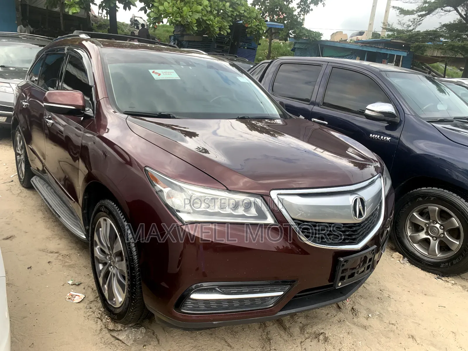 Acura MDX 2015 Red