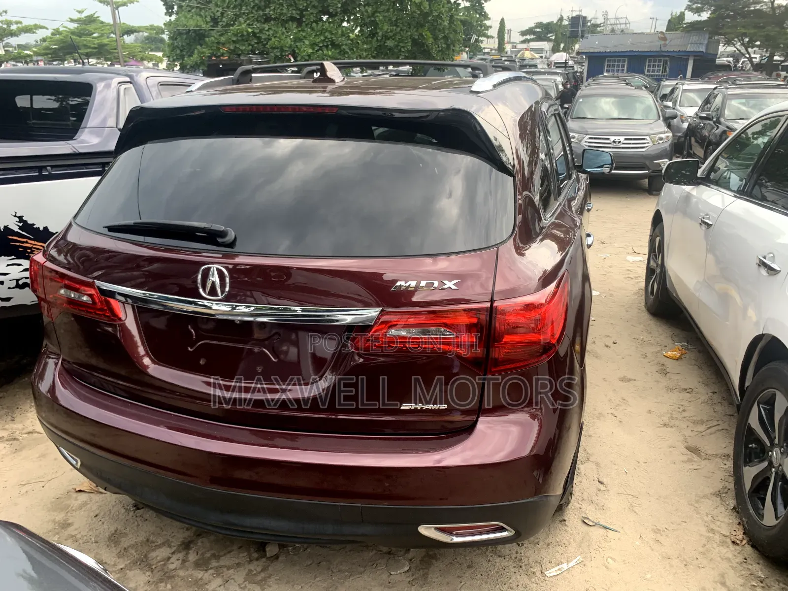 Acura MDX 2015 Red