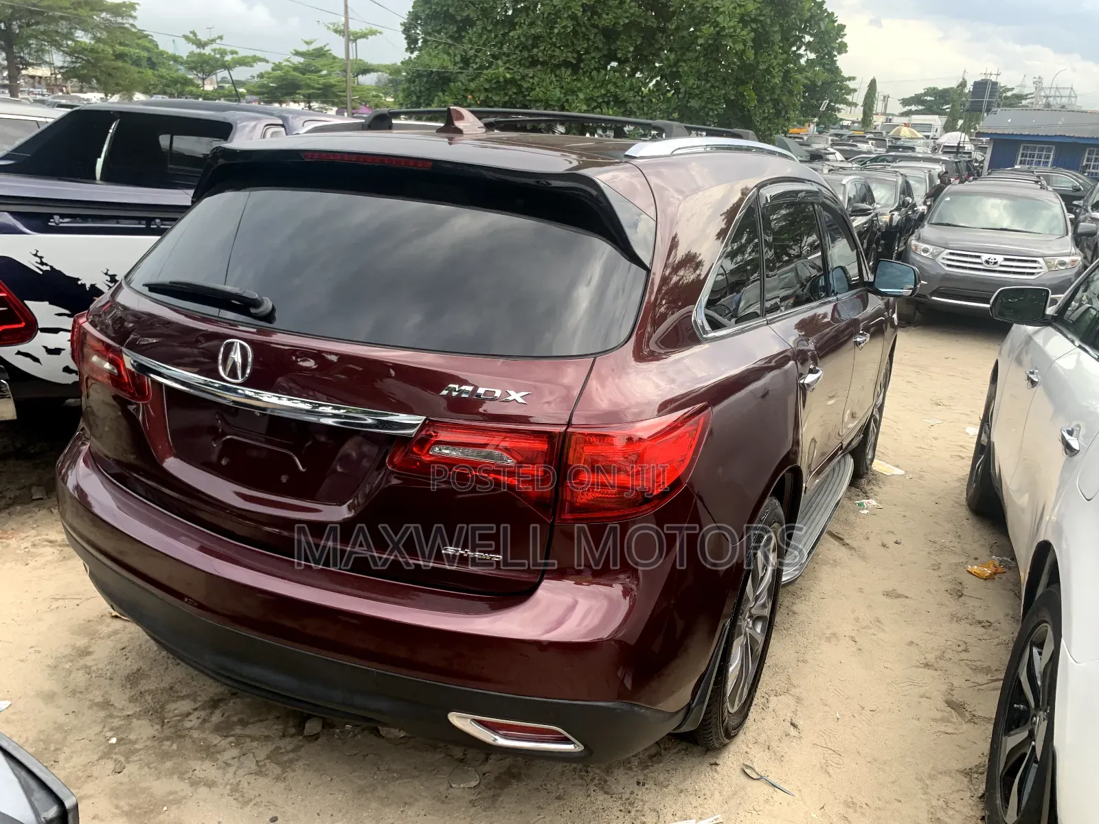 Acura MDX 2015 Red