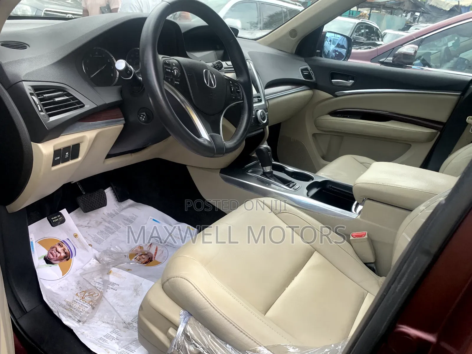 Acura MDX 2015 Red