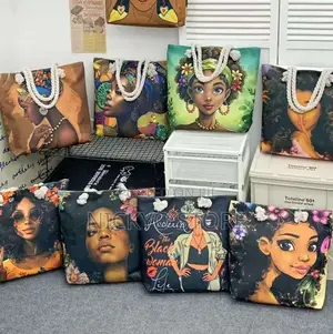 Photo - Stylish and Artistic African-Themed Tote Bags