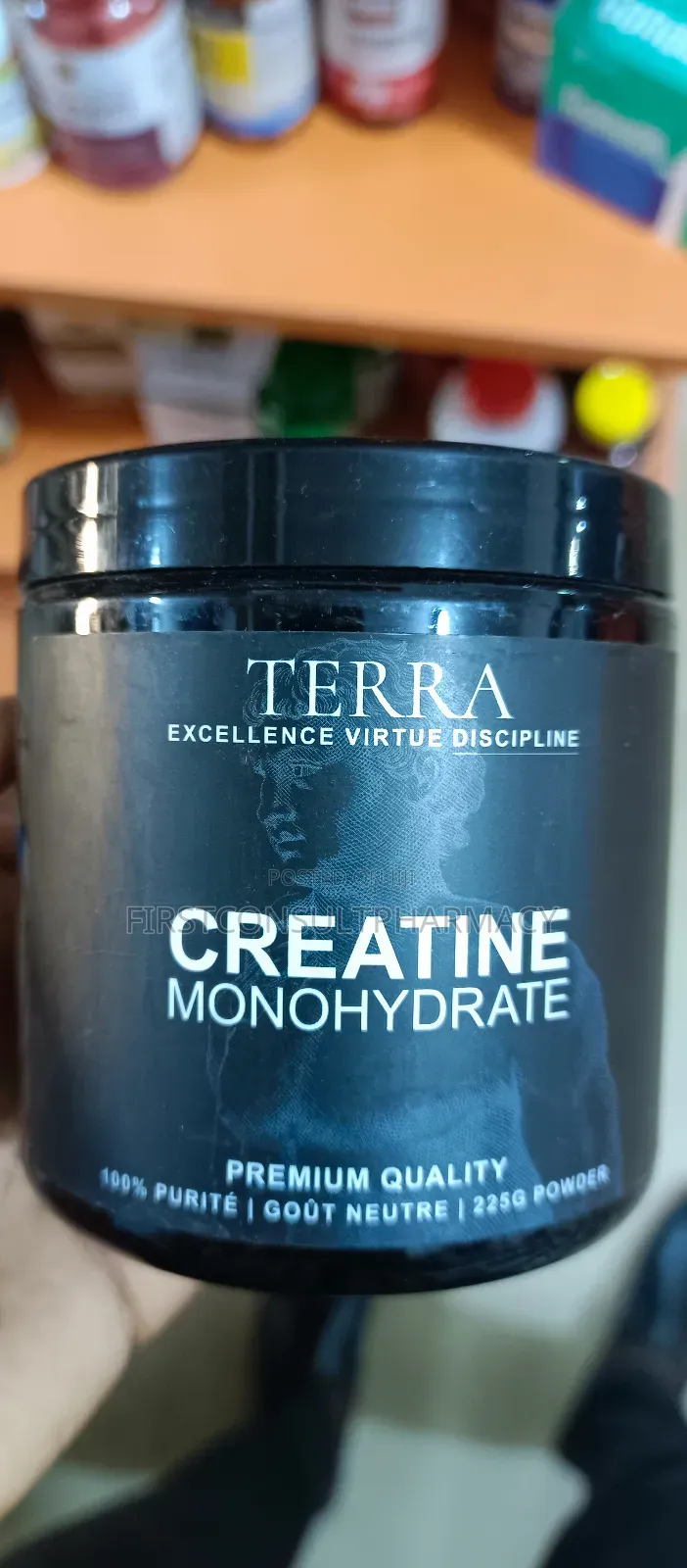 Terra Creatine Monohydrate Powder 5000mg X 45