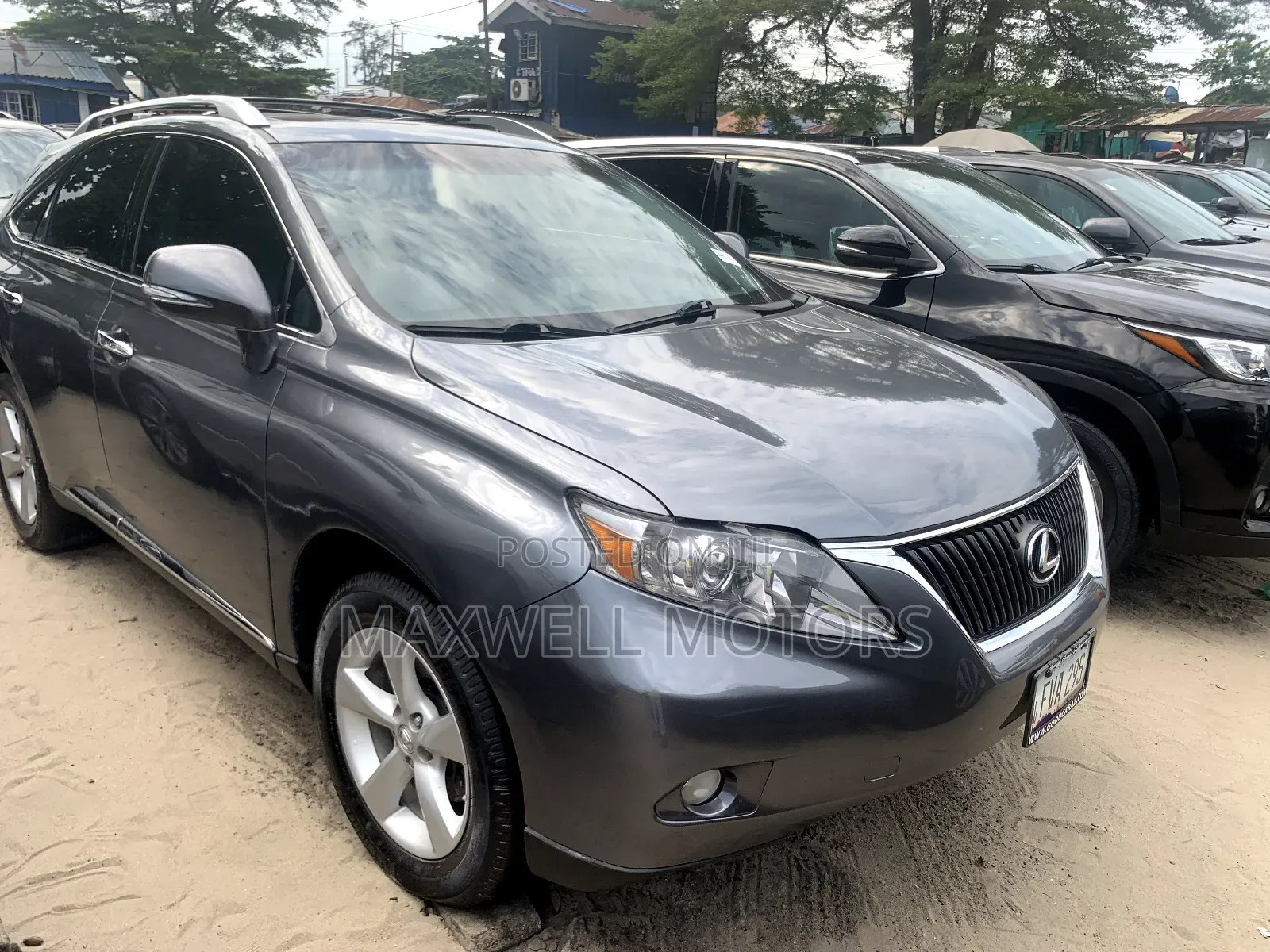 Lexus RX 350 AWD 2012 Gray