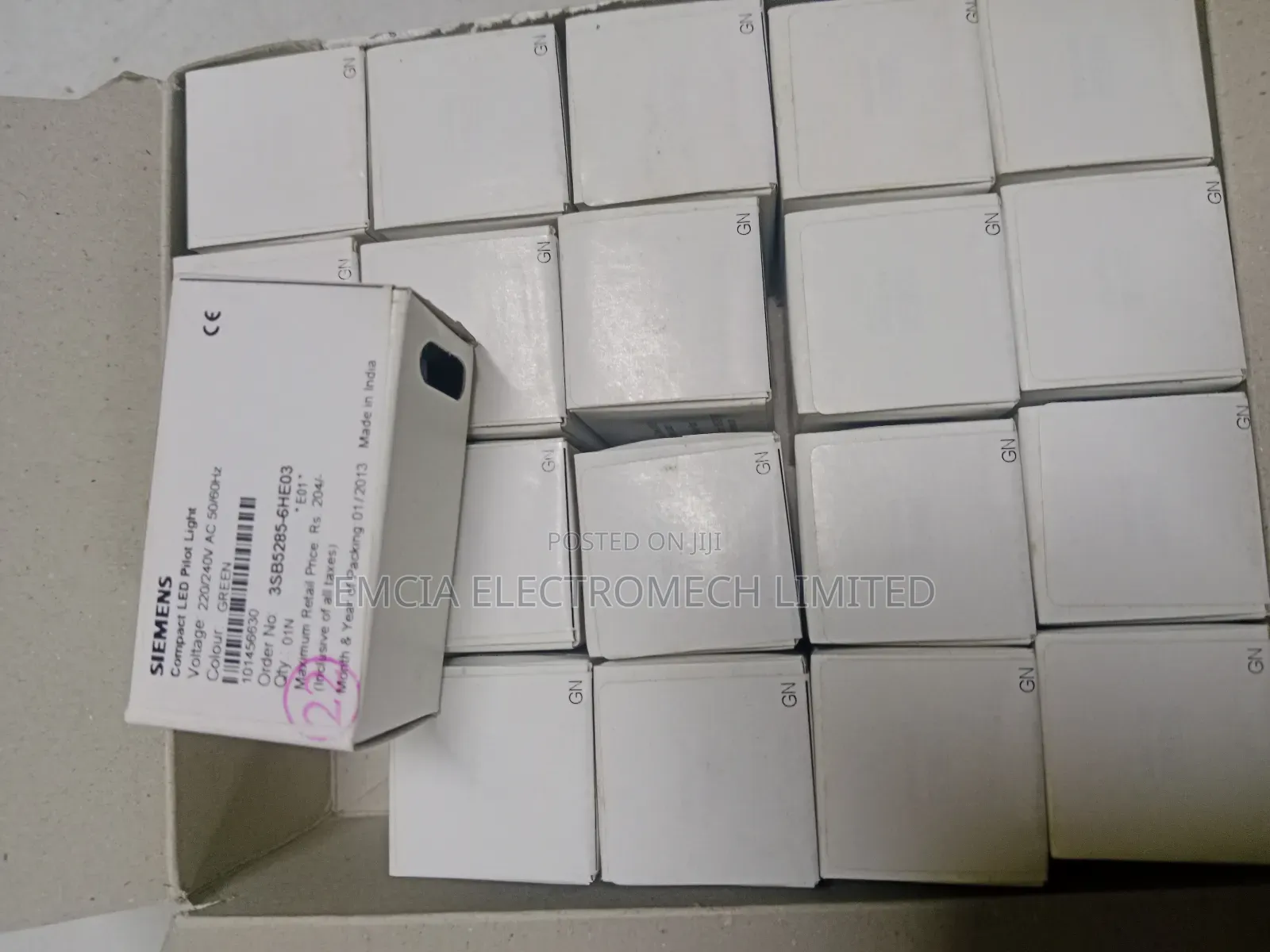 Siemens Indicator Light Compact, With Led 3sb5285-6he03