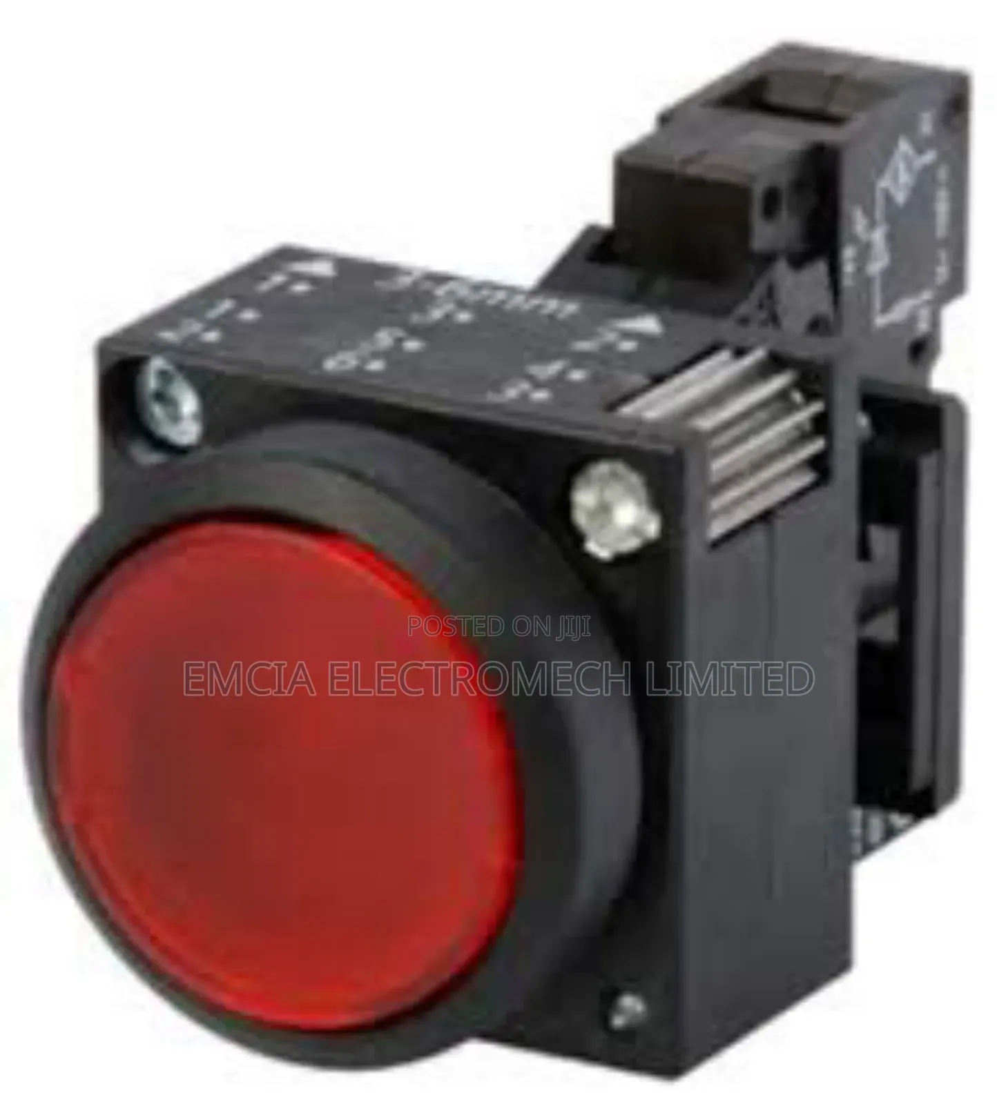 Siemens Illuminated Pushbutton, 22 Mm, Round, Plastic, Red,