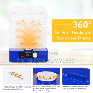 5 Tray Professional Food Drying Dehydrating Machine