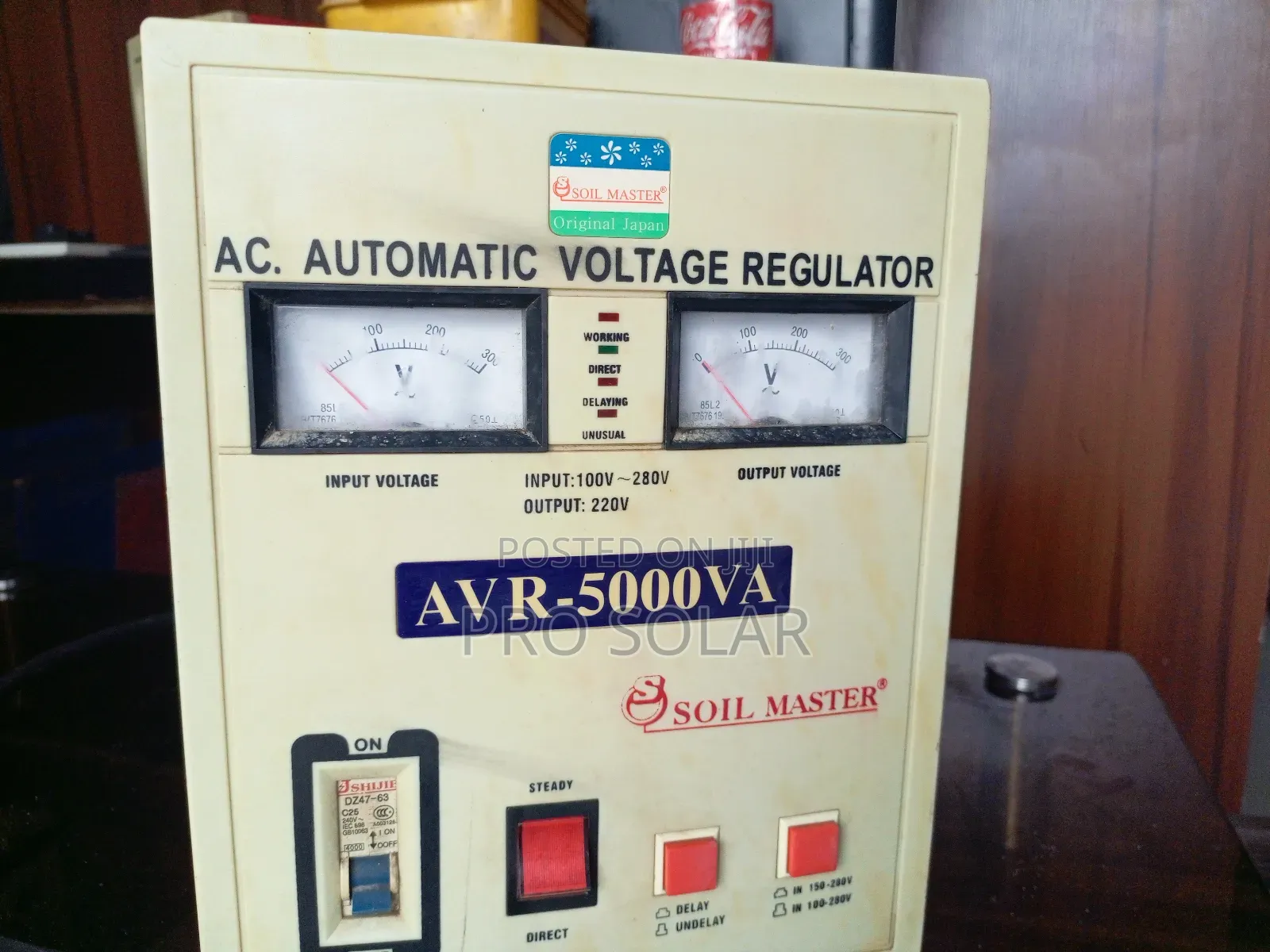 Soil Master 5kva Stabilizer