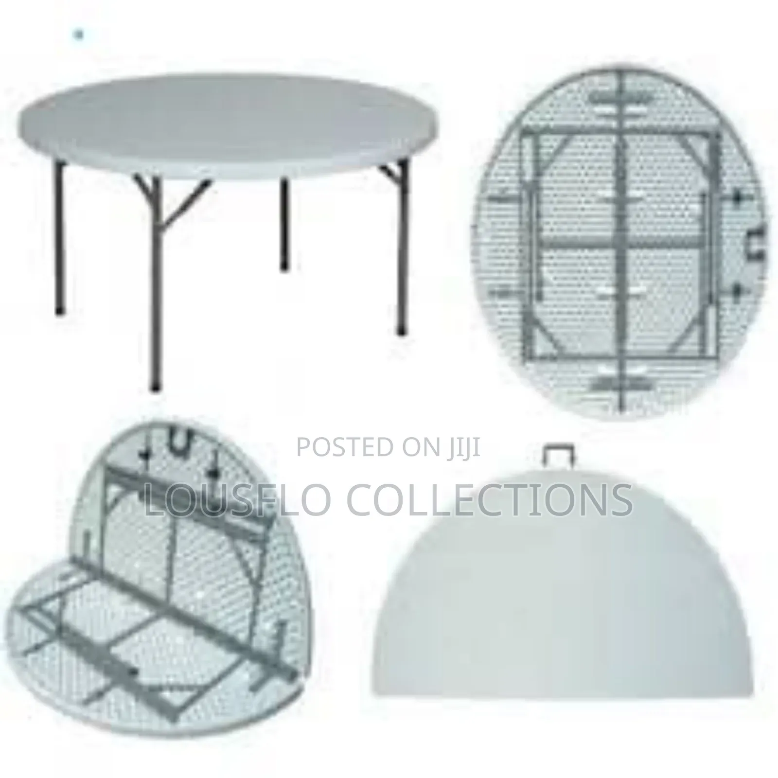 Big Quality 5ft Foldable Round Table for 10 Chairs
