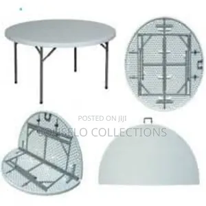 Big Quality 5ft Foldable Round Table for 10 Chairs