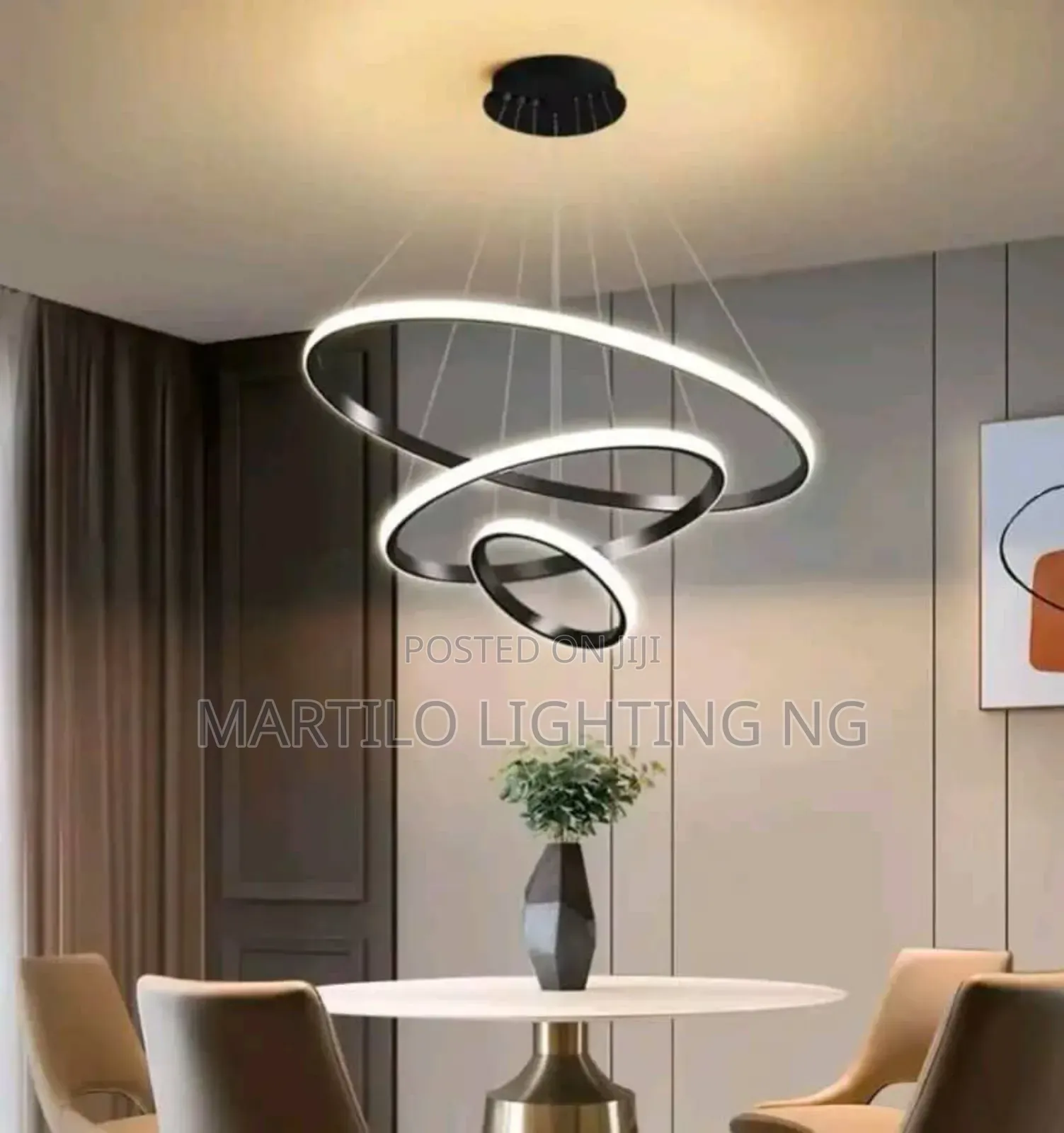 3 Ring Drop Light for Your Space