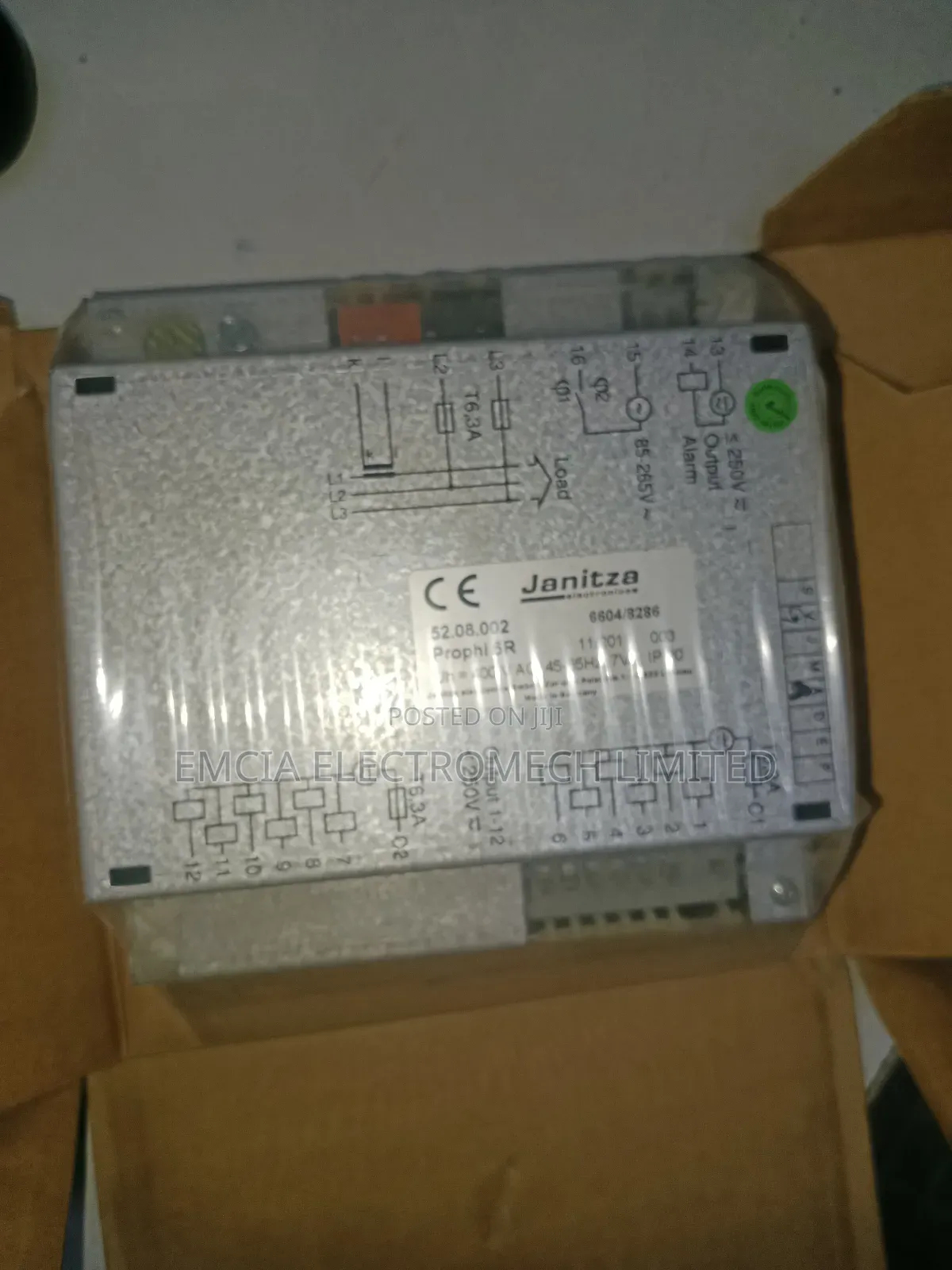Janitza Power Factor Controller Prophi 6r