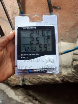 Photo - HTC-2 Digital Thermometer and Hygrometer