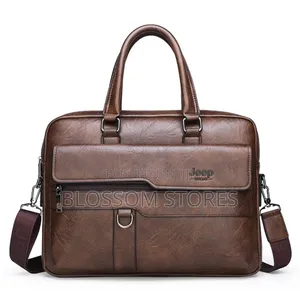 Jeep Buluo Genuine Men Shoulder Office/Laptop Bag
