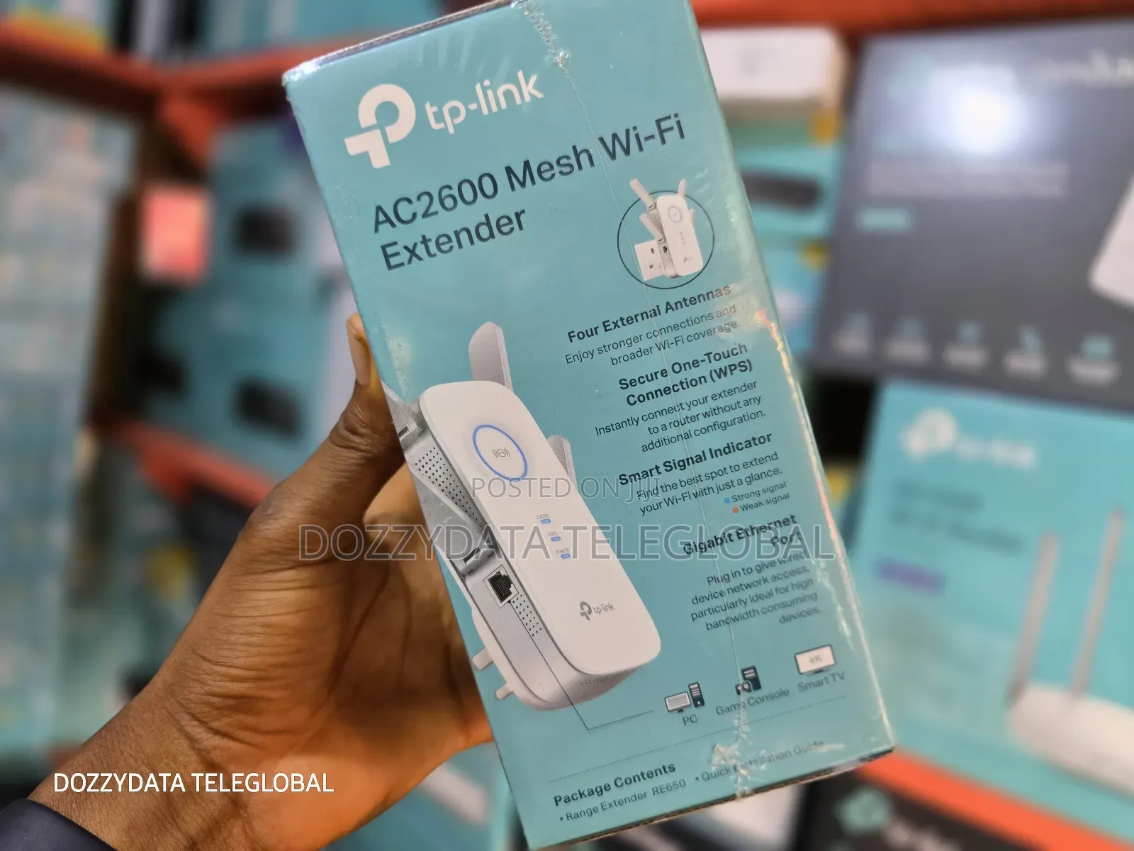 Tplink Wifi Extender Re650 Ac2600 Dual Band