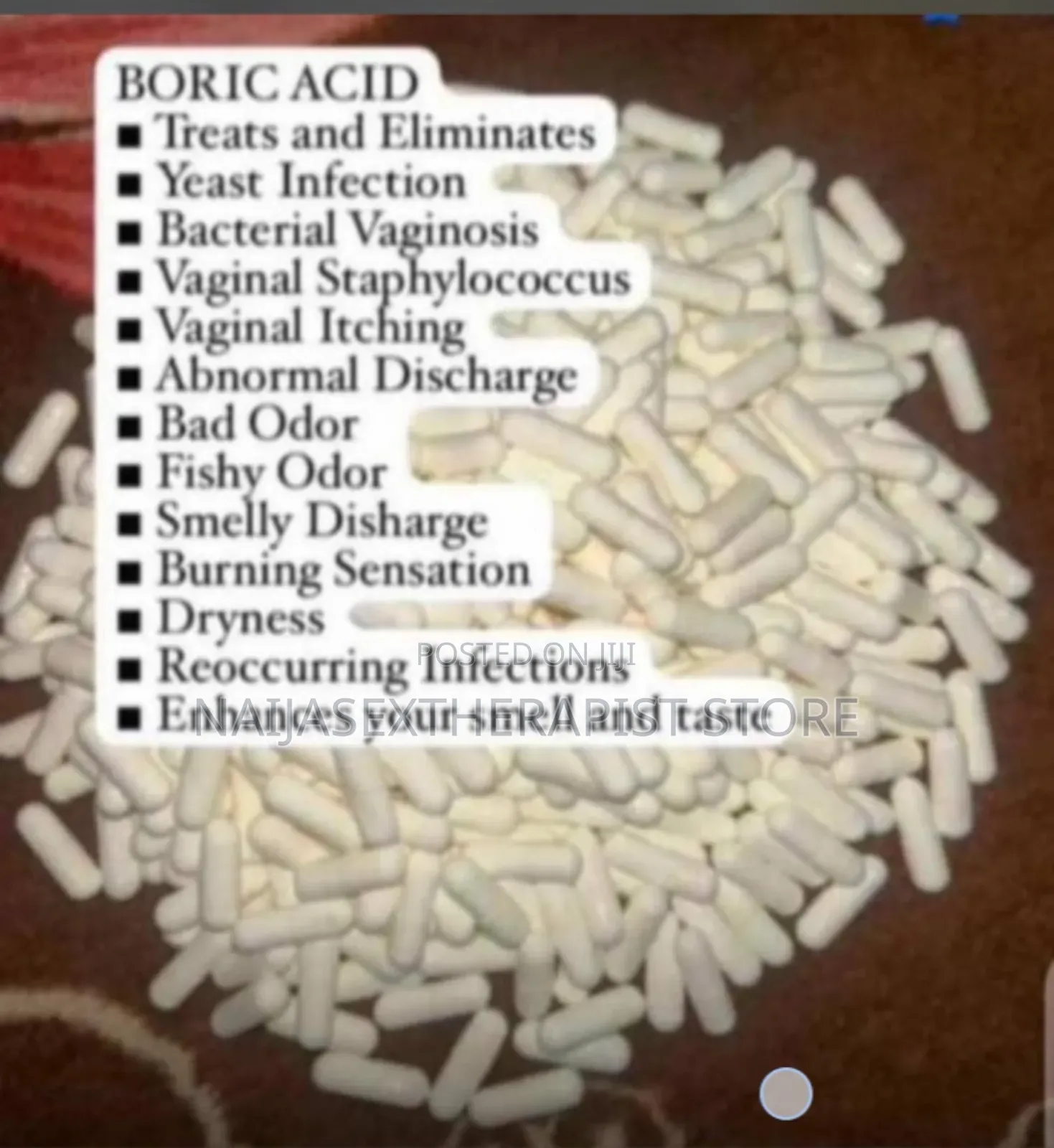 Boric Acid Capsules
