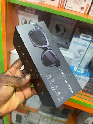 Smart Glasses With Camera and Video ( Black Lens )