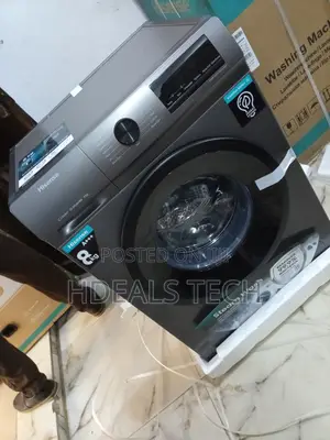 Hisense 8kg Washer – Quiet Inverter Technology Drum Clean