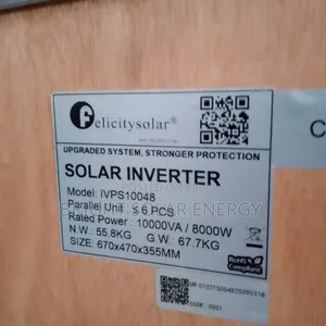 Felicity Solar Inverter 10kva 48v Is Available