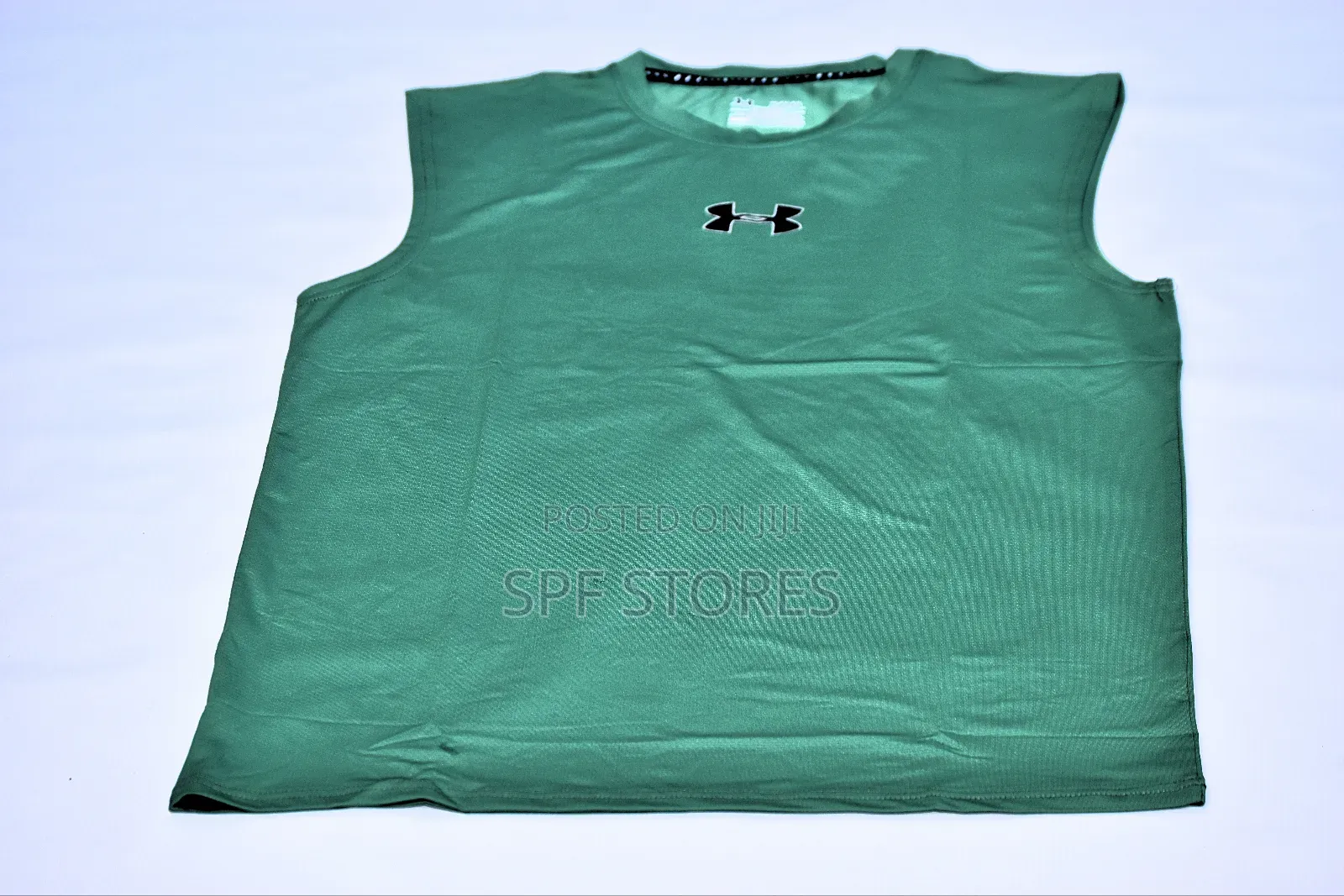 Green Sleeveless Shirt