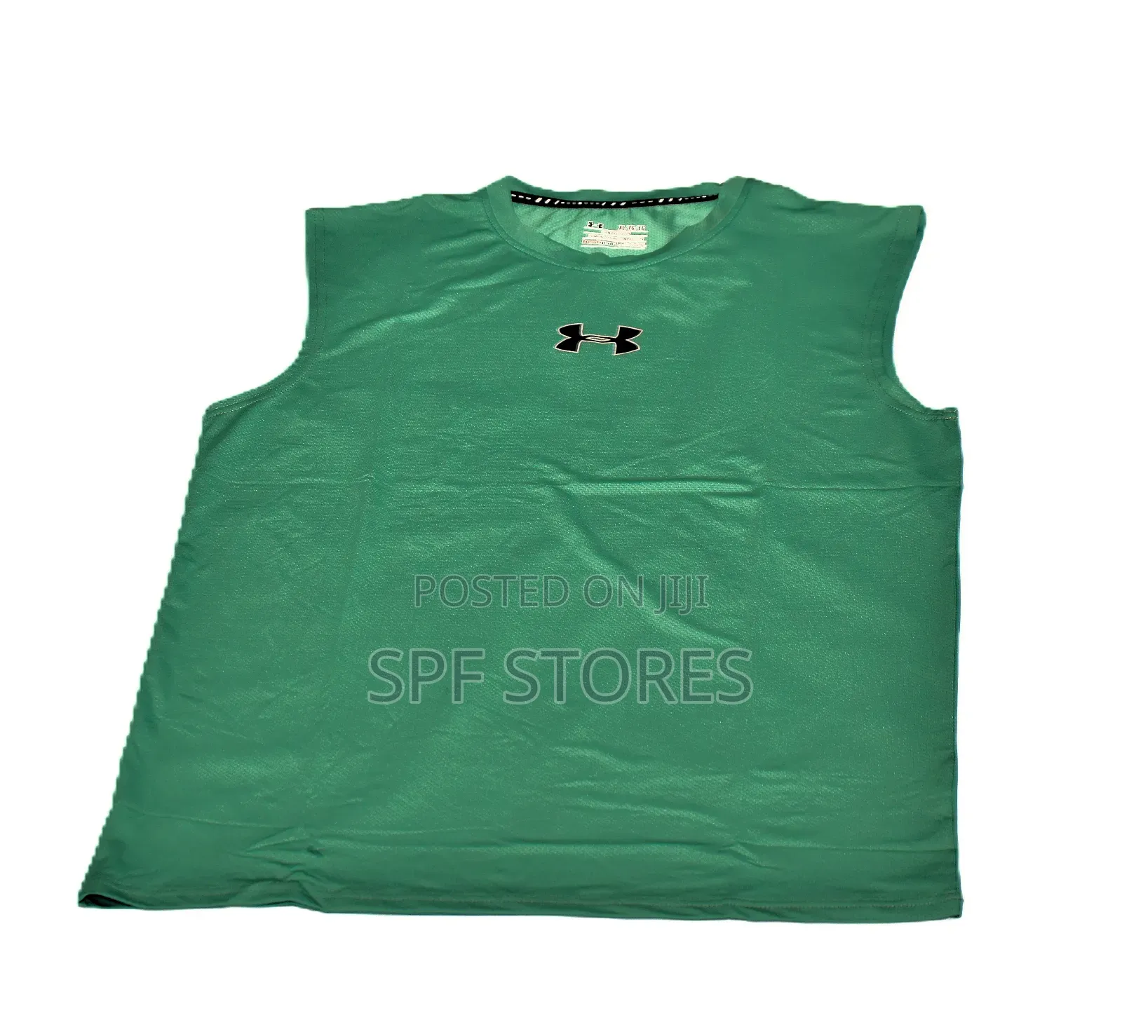 Green Sleeveless Shirt