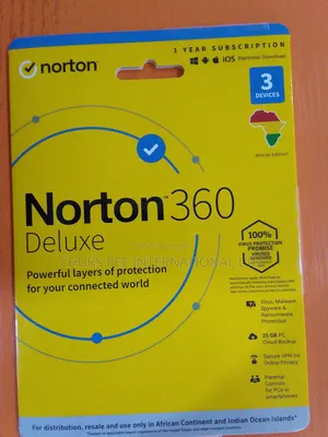 Photo - Norton 360 Deluxe 3 Users