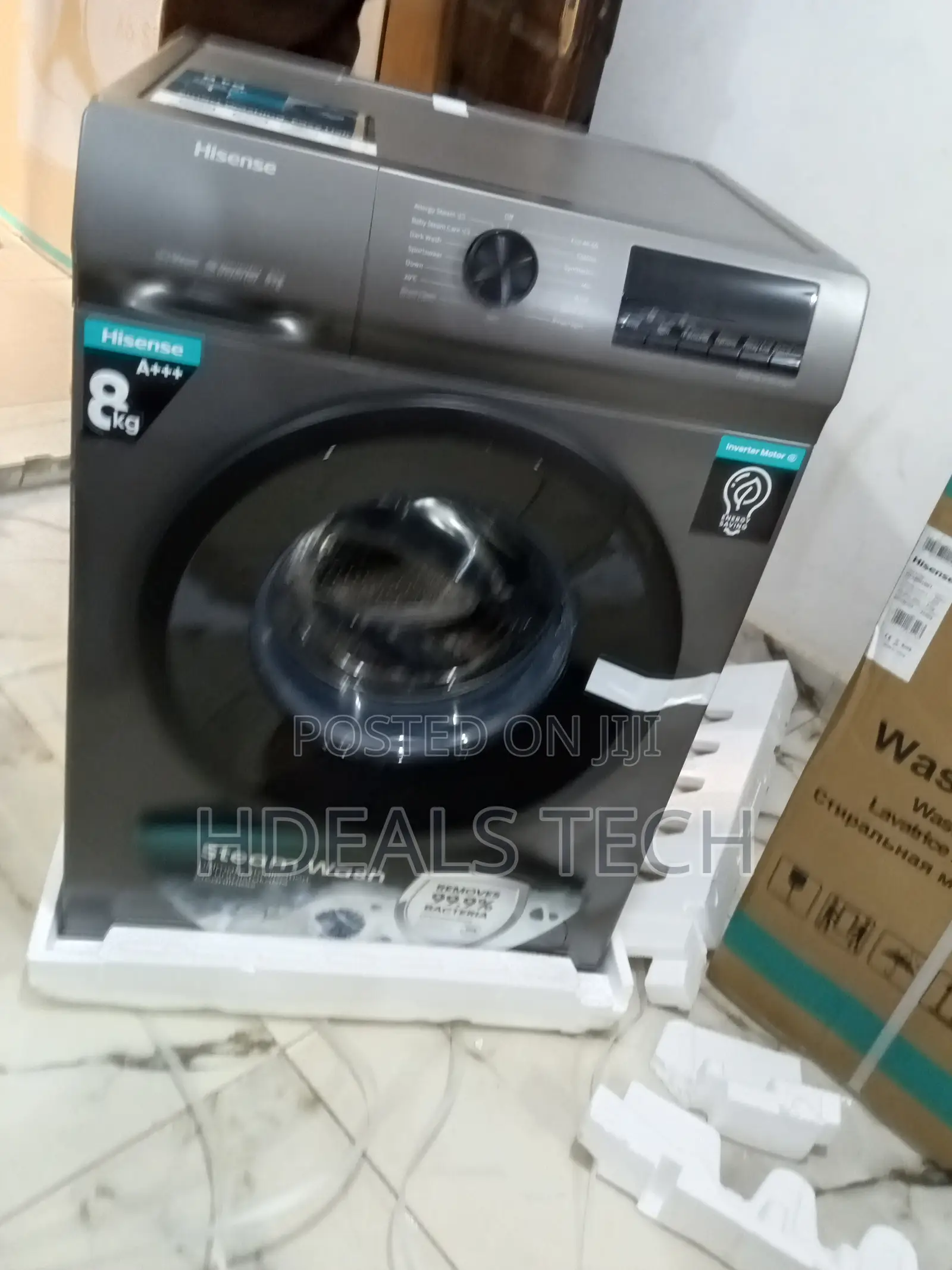 Hisense Front Load 8kg – Powerful, Quiet, Reliable