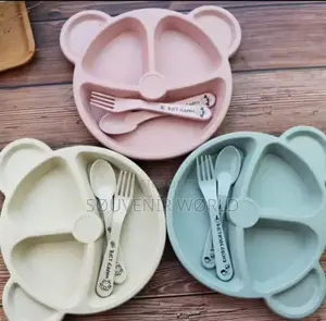 Bear Shaped Tableware Set