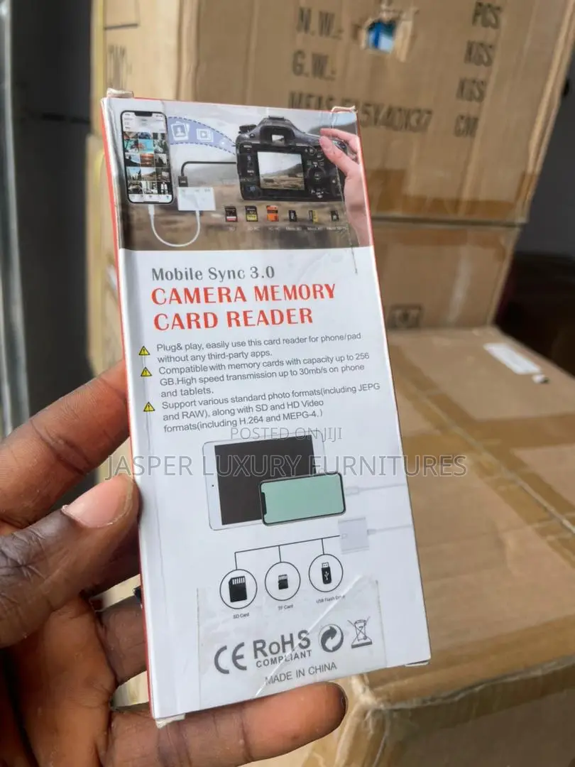 Camera Memory Card Reader