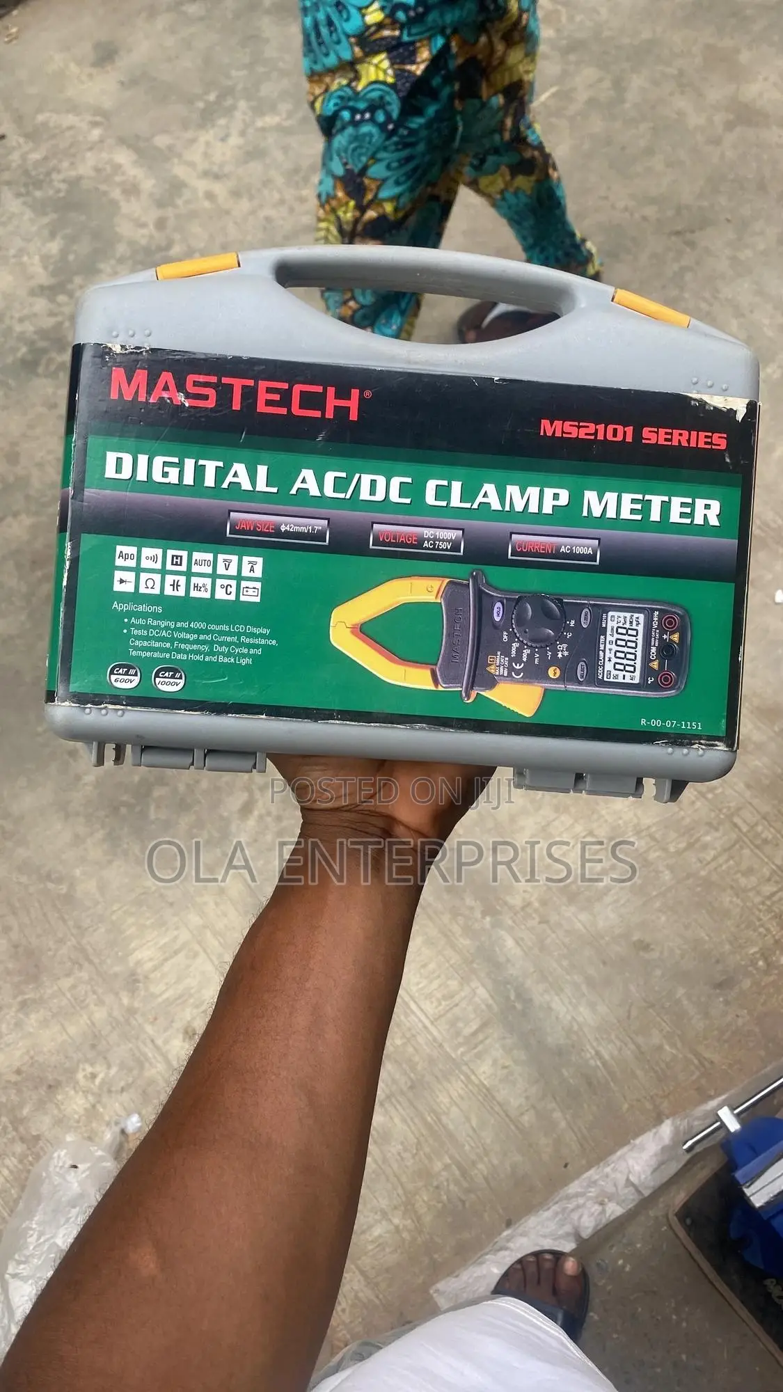 Mastech Digital Ac/Dc Clamp Meter