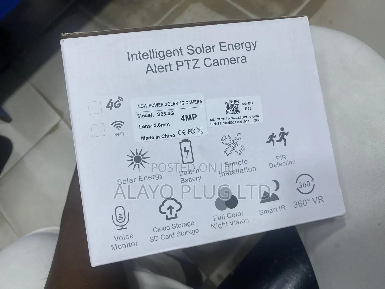 Solar PTZ Camera