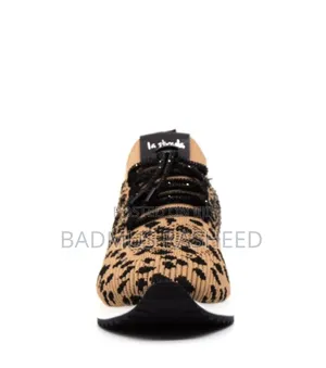 Photo - La Strada Women's Cn2261 Knit Leopard Print Fashion Sneakers