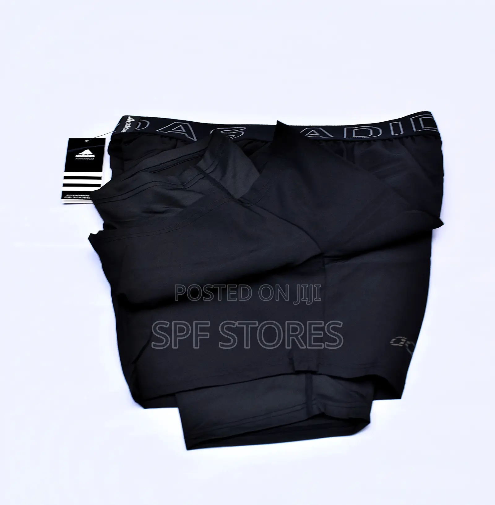 Black Adidas Short With Inner Tight