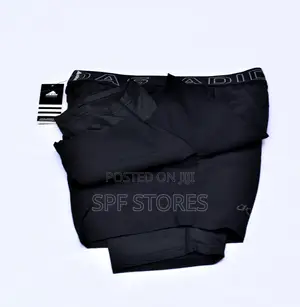Black Adidas Short With Inner Tight