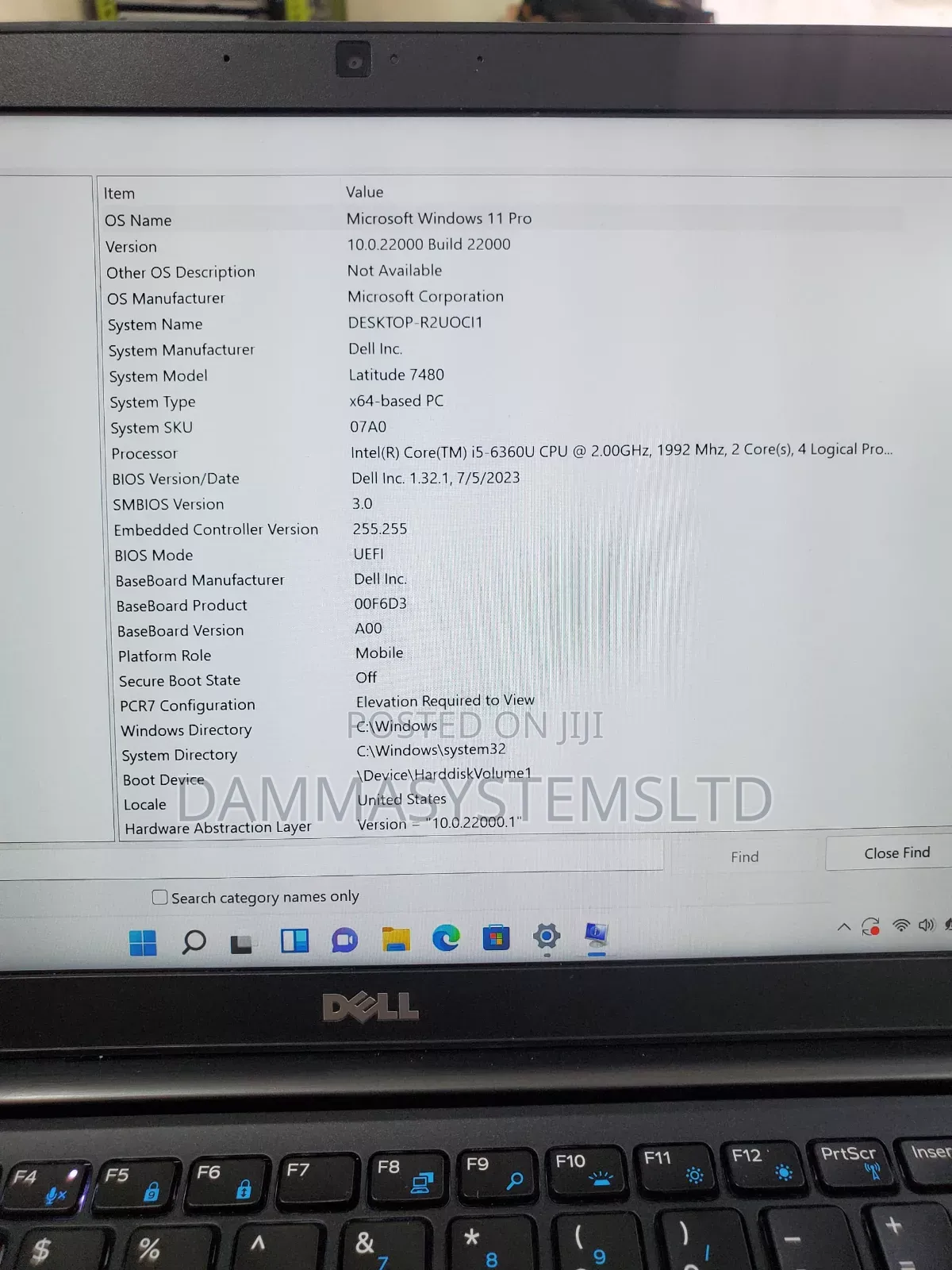 Laptop Dell Latitude 7480 8GB Intel Core I5 SSD 256GB