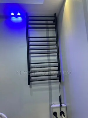 Black Towel Warmer