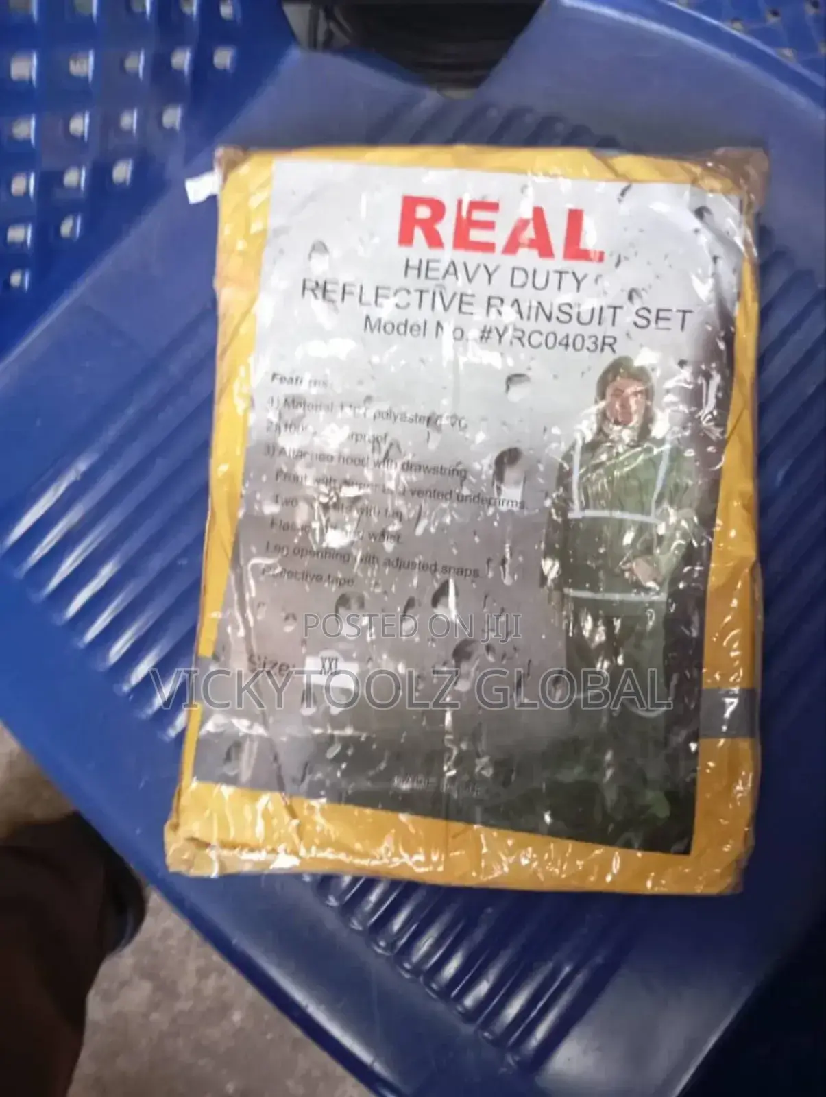 Original Raincoat With Reflector